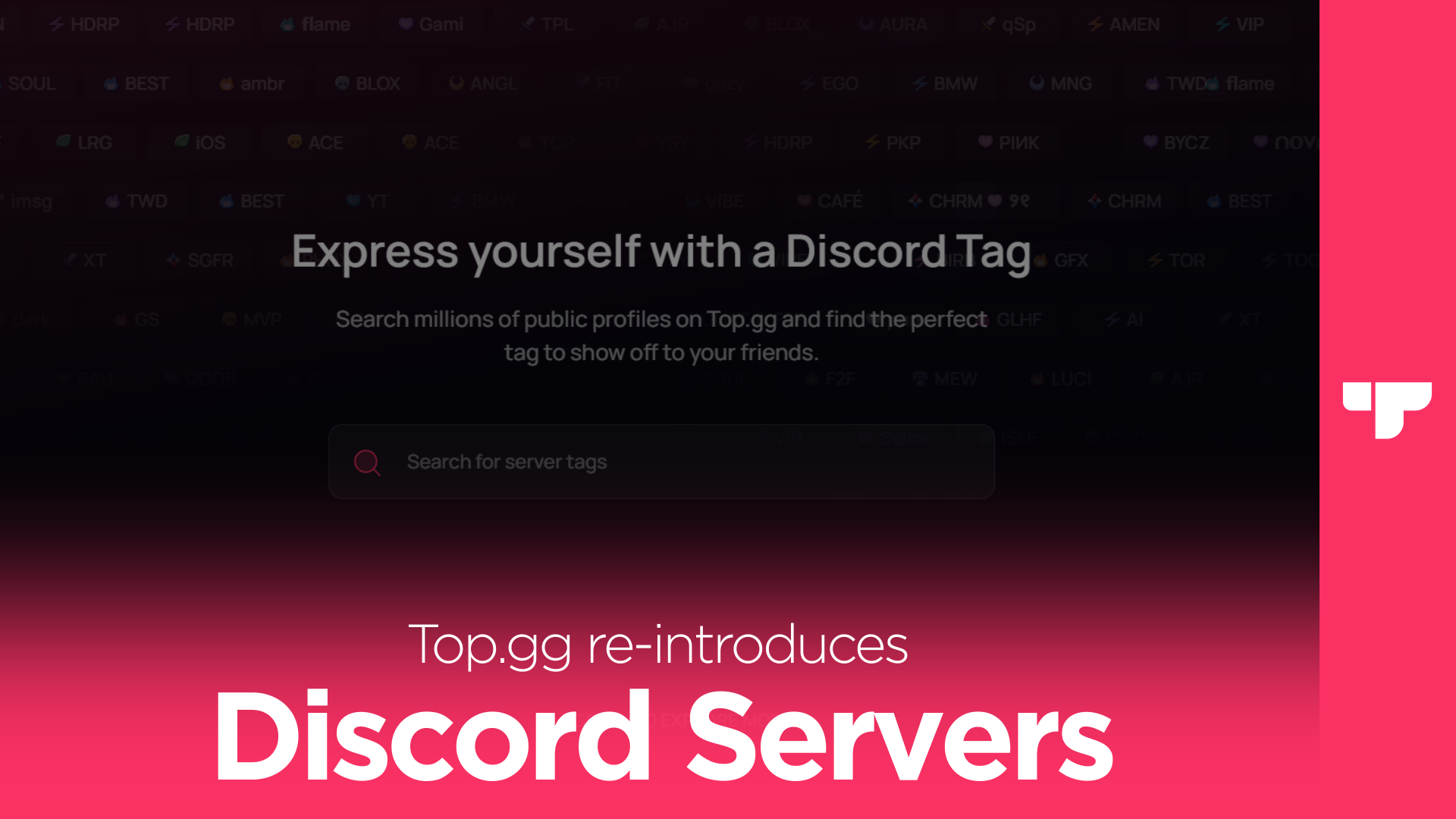Top.gg re-introduces Discord Servers