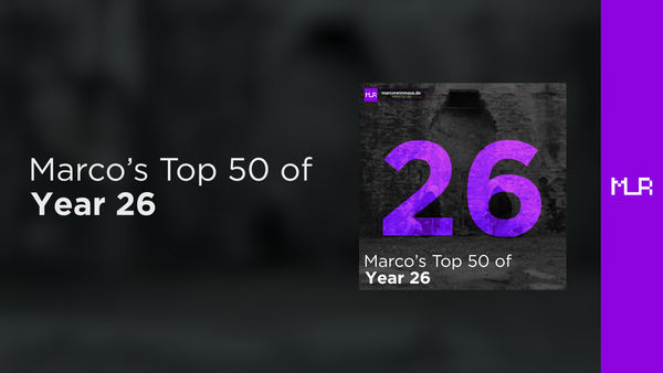 Now available: My Top 50 of Year 26 Playlist